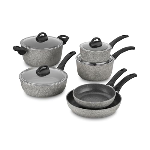 Ballarini Parma Nonstick 10-Pc Non Stick Cookware Set, Induction Compatible